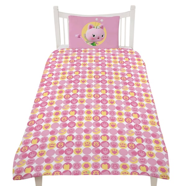 Gabby's Dollhouse Reversible Gabby and Friends Duvet Set