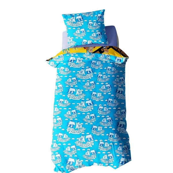 One Piece Straw Hat Crew Luffy Reversible Duvet Set