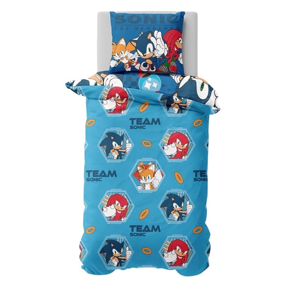 Sonic The Hedgehog Team Reversible Duvet Set