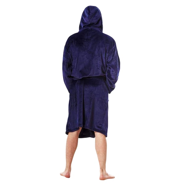 Keanu Mens Shark Head Fleece Dressing Gown
