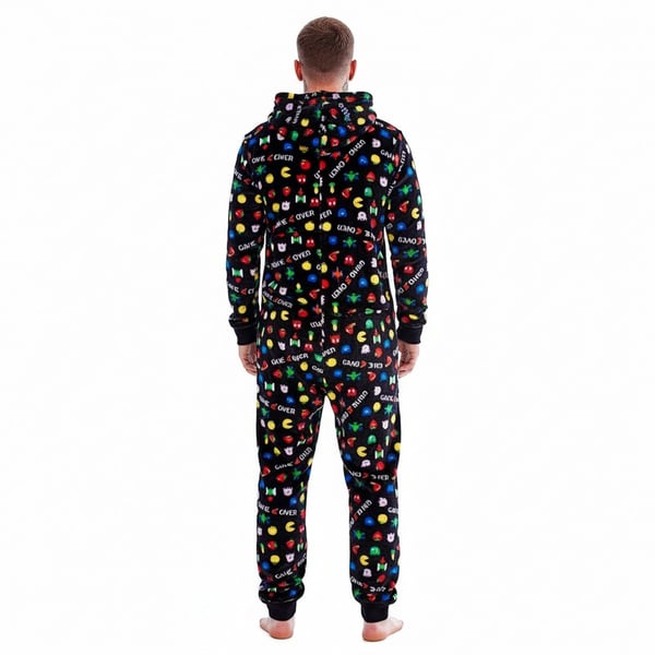 Floso Mens Game Controller Fleece Jumpsuit