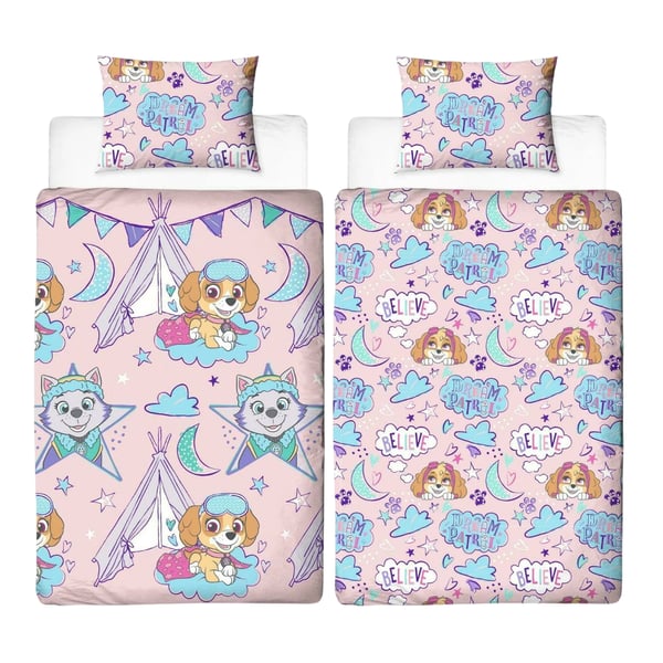 Paw Patrol Sleepover Reversible Duvet Set