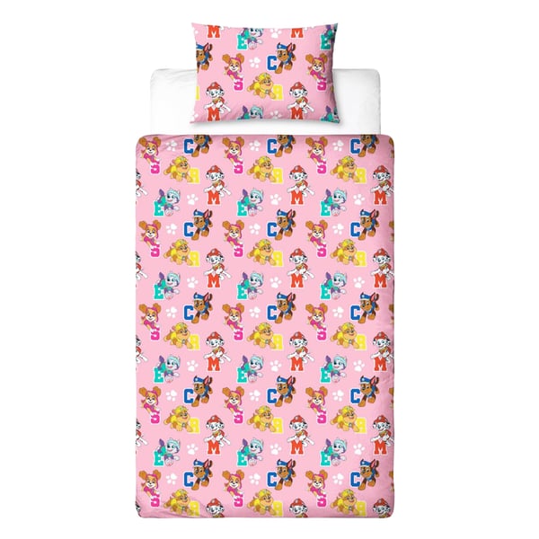 Paw Patrol Cute Pups Reversible Duvet Set