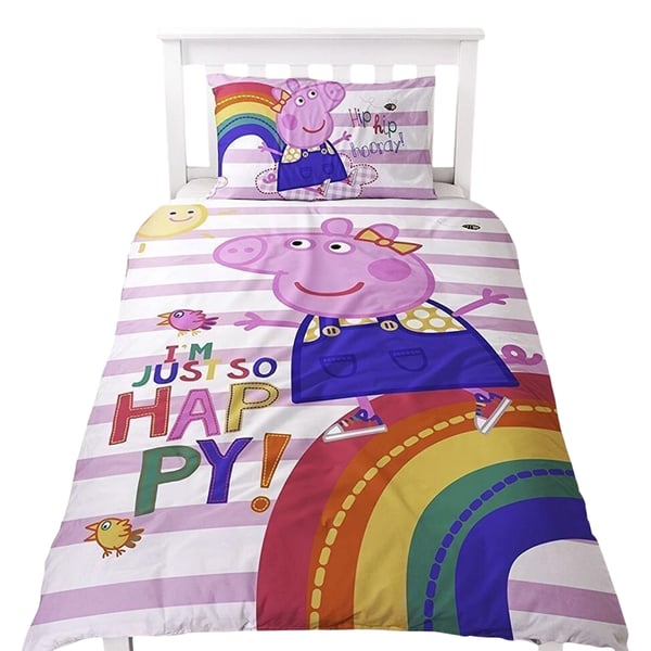 Peppa Pig I´m Just So Happy Reversible Duvet Set
