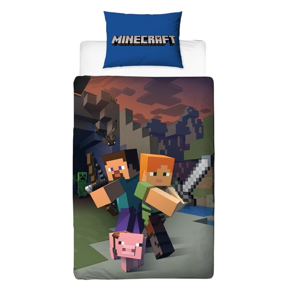 Minecraft Good Guys Reversible Duvet Set