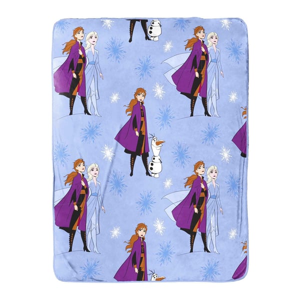 Frozen Lasten Pehmeä Fleece Elsa & Anna Peitto