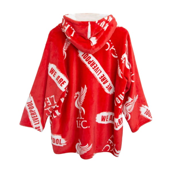 Liverpool FC Childrens/Kids We are Liverpool Fleece Oversized Blanket Hoodie