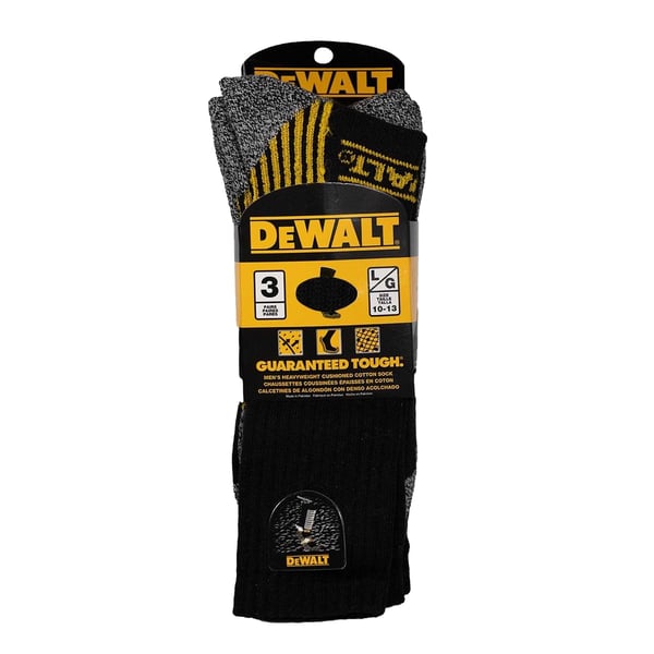 Dewalt Mens Heavy Duty Work Socks (Pack of 6)