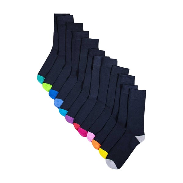 Soxy Mens Coloured Socks (Pack of 12)