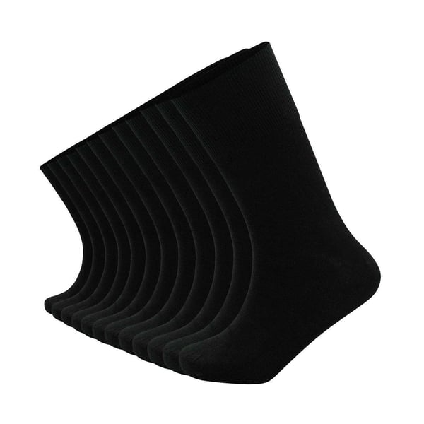 Soxy Womens/Ladies Mid Calf Bamboo Socks (Pack of 12)