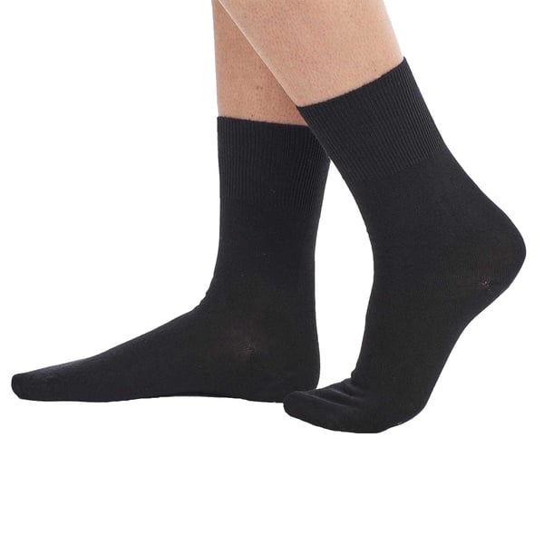 Soxy Womens/Ladies Mid Calf Bamboo Socks (Pack of 12)