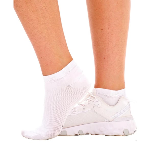 Soxy Womens/Ladies Ankle Bamboo Trainer Socks (Pack of 6)
