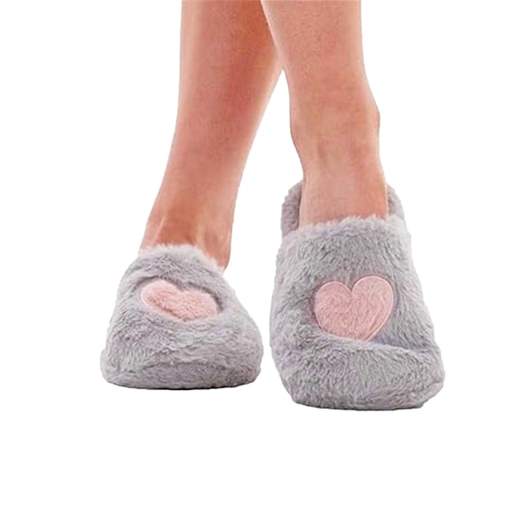 Keanu Womens/Ladies Heart Memory Foam Mules
