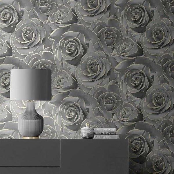 Muriva Madison Rose Glitter -tapetti