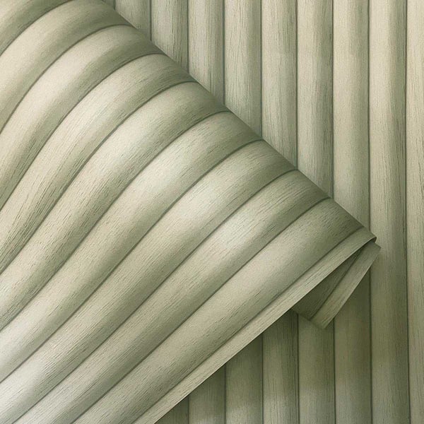 Holden Décor Bevel Wood Slats Wallpaper