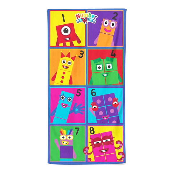 Numberblocks Meet the Numberblocks Characters -rantapyyhe