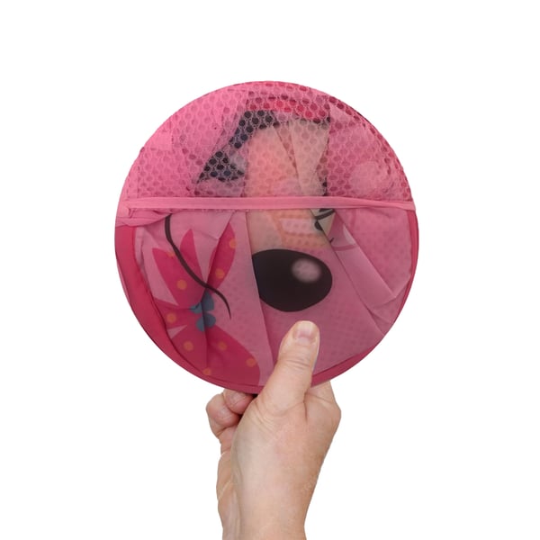 Disney Tryckt Minnie Mouse Tvättkorg