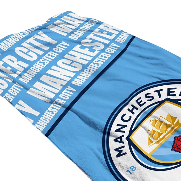 Manchester City FC Cityzens Crest Towel