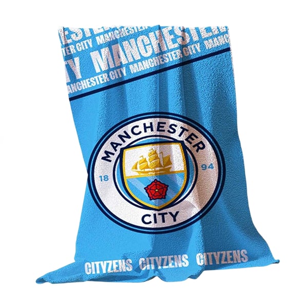 Manchester City FC Cityzens Crest Towel