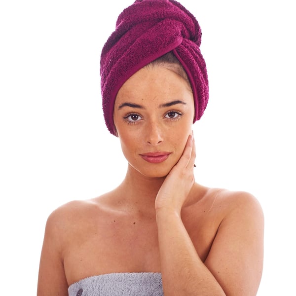 Keanu Turban Cotton Towel (Pack of 3)