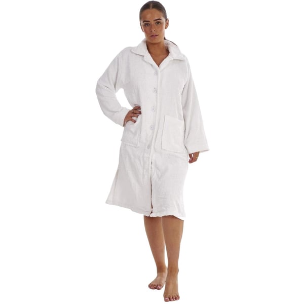 Keanu Womens/Ladies Button-Down Cotton Towel
