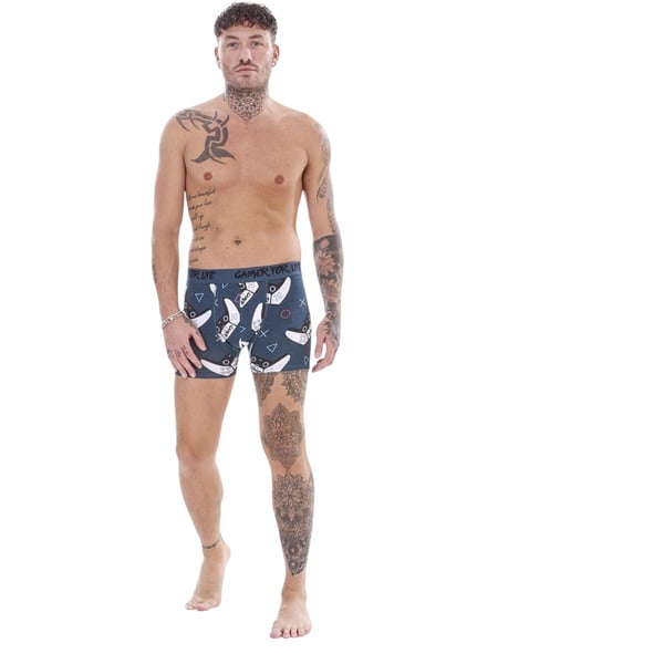 Floso Boys Gamer For Life Cotton Blend Boxer Shorts (Pack of 5)