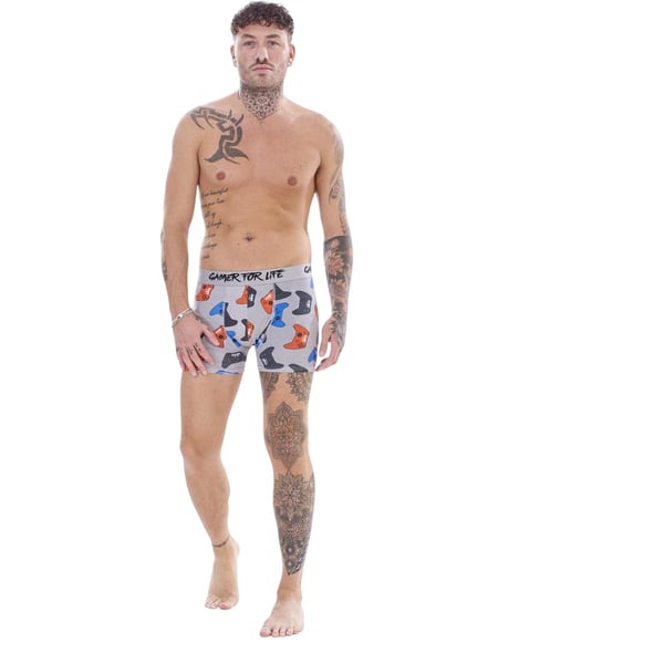 Floso Boys Gamer For Life Cotton Blend Boxer Shorts (Pack of 5)
