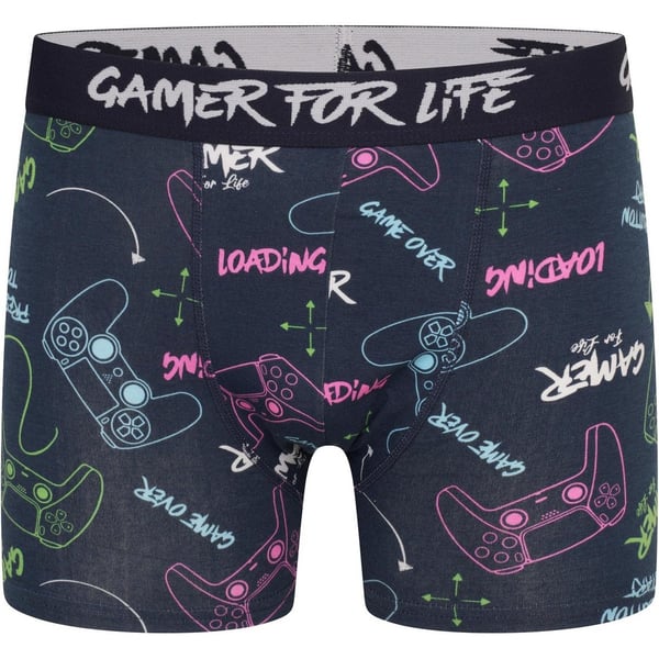 Floso Boys Gamer For Life Cotton Blend Boxer Shorts (Pack of 5)