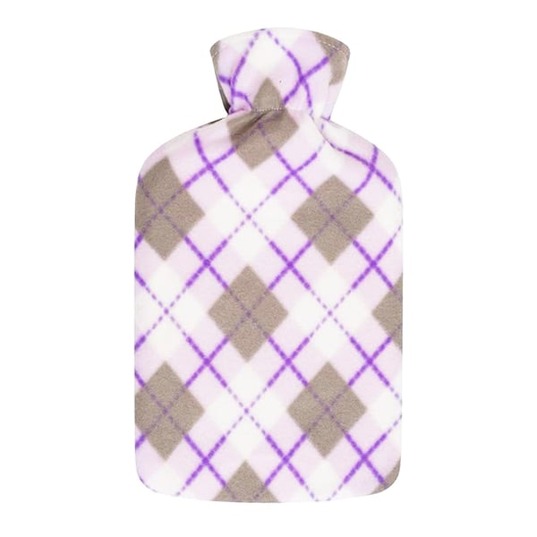 K Collection Diamond 2L Hot Water Bottle And Cover (Pack of 2)