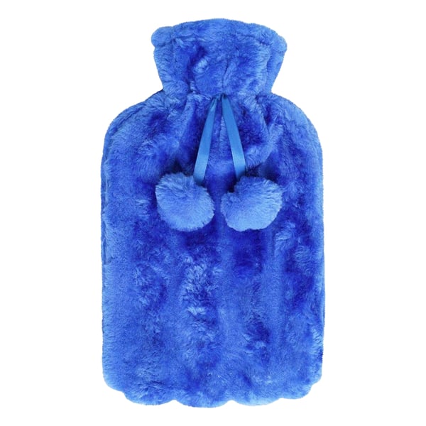 K Collection Pom Pom Hot Water Bottle And Cover (Pack of 2)