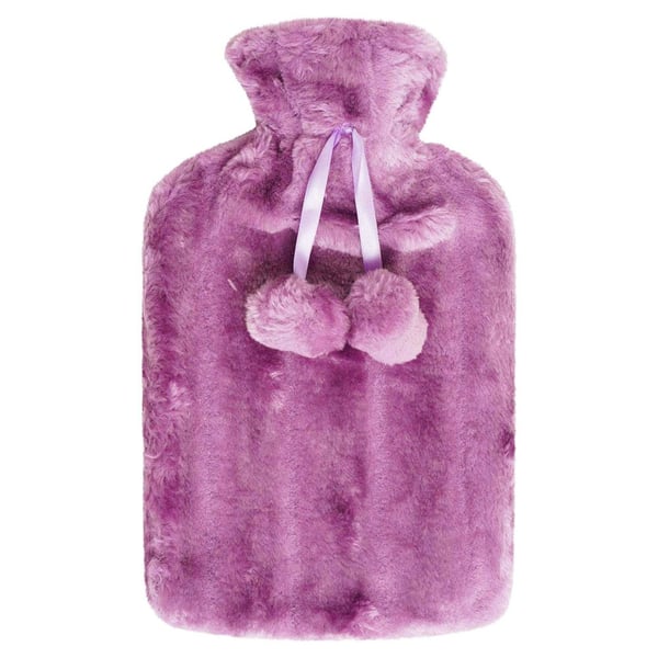 K Collection Pom Pom Hot Water Bottle And Cover (Pack of 2)