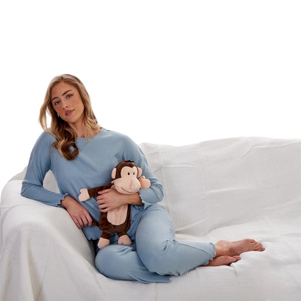 K Collection Monkey 3D 750ml Hot Water Bottle And Cover