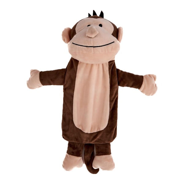K Collection Monkey 3D 750ml Hot Water Bottle And Cover