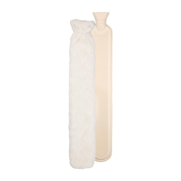 K Collection Heart Extra Long 2L Hot Water Bottle And Cover