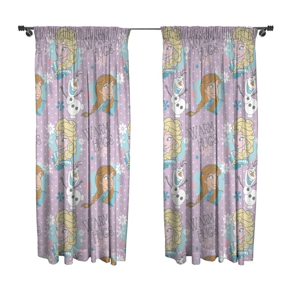 Frozen All-Over Print Curtains