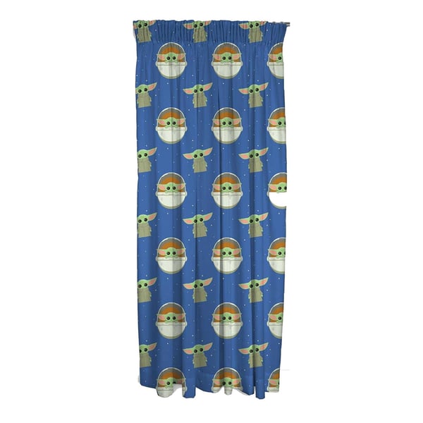 Star Wars The Mandalorian Baby Yoda Curtains