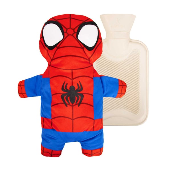 Spider-Man 3D Peter Parker Hot Water Bottle And Cover