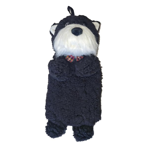 K Collection Scottish Terrier 3D 750ml Hot Water Bottle And Cover