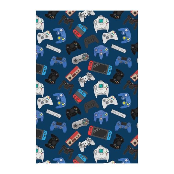Gamer Fleece Game Controller Blanket