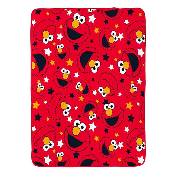 Sesame Street Fleece Elmo Blanket