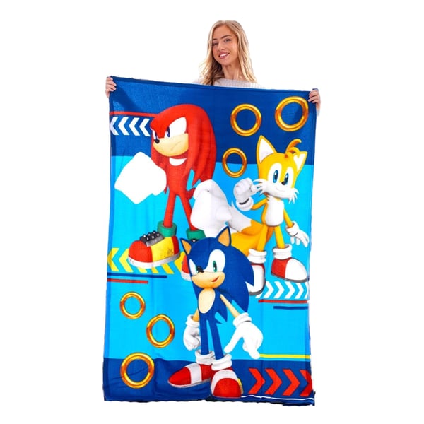 Sonic The Hedgehog Fleece-tiimipeitto