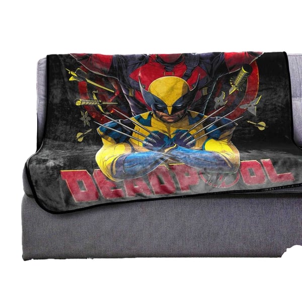 Deadpool & Wolverine Plyschpläd