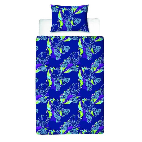 Sonic The Hedgehog Digital Gaming Reversible Duvet Set