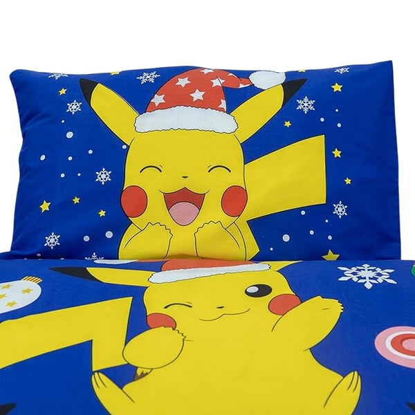 Pokemon joulu käännettävä pussilakanasetti