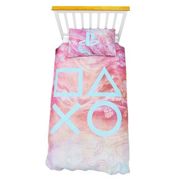 Playstation Marble Effect Reversible Duvet Set