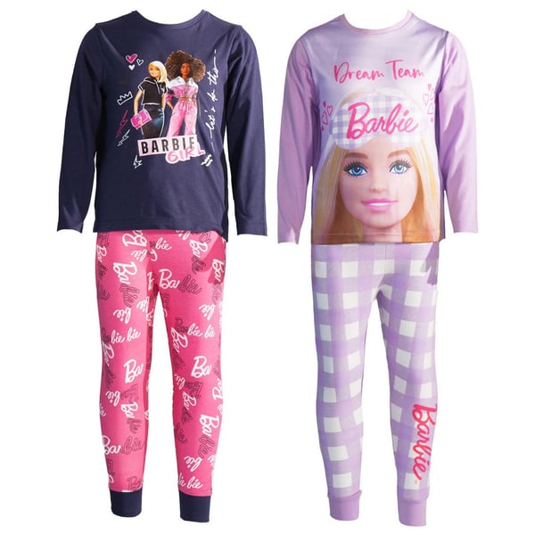 Barbie Girls Dream Team Lång Pyjamas Set (2-pack)