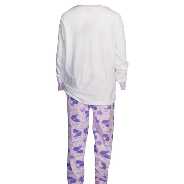 Disney tyttöjen Elsa & Olaf pitkä pyjamasetti (2 kpl pakkaus)