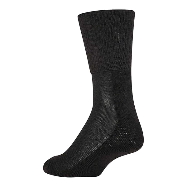 Soxy Womens/Ladies Plain Bamboo Extra Wide Diabetic Socks (Pack of 6)