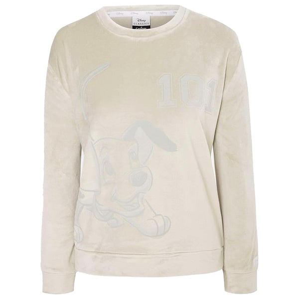 101 Dalmatians Womens/Ladies All-Over Print Velour Long Pyjama Set