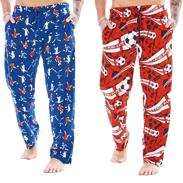 England Football Mens It´s Coming Home Lounge Pants (Pack of 2) England Football Mens It´s Coming Home Lounge Pants (Pack of 2)